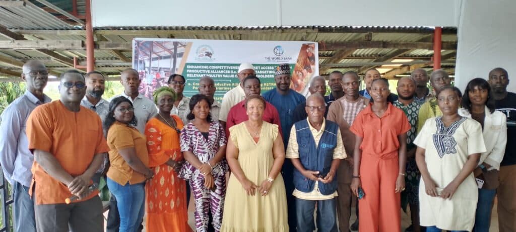 Stakeholders gathered for the commercial poultry farming consultation