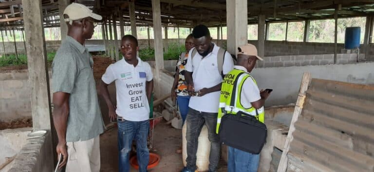 Field visit, Grand Bassa